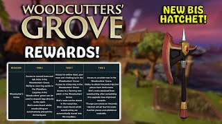 The Woodcutting Update Is Here amp New BIS Hatchet [upl. by Fernandina]