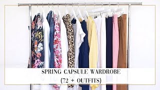 SPRING CAPSULE WARDROBE tips from a stylist [upl. by Antonietta]