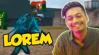 BBF Reacts to Lorem Best AWM Gameplay to Learn Free Fire  NoobGamer BBF [upl. by Aitnauq757]