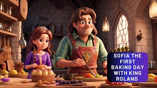 Sofia the First Baking Day with King Roland  Episode 9  Animated Bedtime Stories [upl. by Arul677]