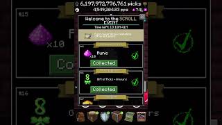 Completing scroll event in pickcrafter [upl. by Ihcur196]