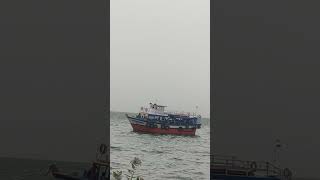 Rameshwaram Agni theertham boating 🛳️🛳️🛳️ [upl. by Ainod]