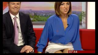 British Anchor Sally Nugent Delivering Some Hot News [upl. by Nalon]