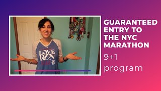 How to get a GUARANTEED ENTRY to the NYC MARATHON [upl. by Alegnasor]