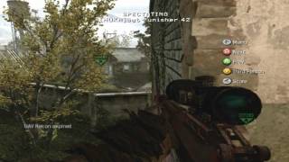 COD4 Hardcore SampD on Overgrown [upl. by Auqenes]