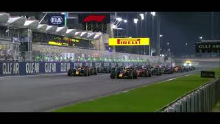 F1 2023 Bahrain Grand Prix Start David Croft [upl. by Jerry]