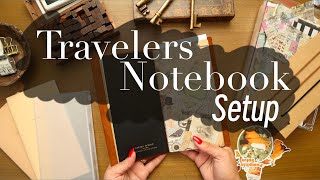 Travelers Notebook Setup [upl. by Laith]