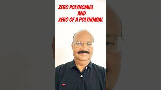 Do you know what is the difference between Zero Polynomial and Zero of a Polynomial [upl. by Ottillia694]