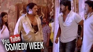 Dhee Movie  Comedy amp Sentiment Between SriHari amp Chandra Mohan [upl. by Nalad]