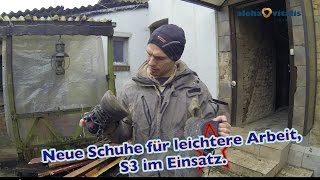 Neue Schuhe für leichtere Arbeit S3 im Einsatz [upl. by Zilvia]