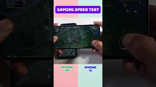 GAMING SPEED TEST iPhone 16 VS iPhone XS🤯 [upl. by Aiet]