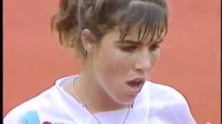 Monica Seles vs Jennifer Capriati 1992 RG Highlights [upl. by Zilber]