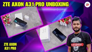 ZTE AXON A31 PRO UNBOXING  New Mid Budget Smartphone ZTE TechFactsTM [upl. by Ojillib]