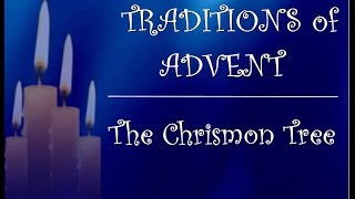 Traditions of Advent The Chrismon Tree [upl. by Elimaj]