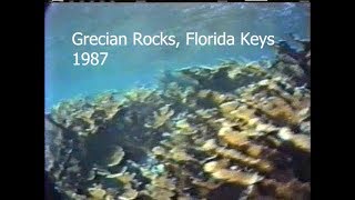 Reefs of the Past Grecian Rocks Florida Keys 1987 [upl. by Pleione849]