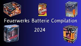 Feuerwerks Batterie Compilation Silvester Vorfreude 2024 [upl. by Ashwell835]