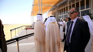 Shams1 solar plant inaugurated by Sheikh Khalifa [upl. by Batista]