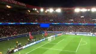 Coup franc de lavezzi PSG vs Chelsea [upl. by Dannel]