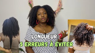 5 Erreurs Qui Vous Empêche d’Avoir De Beaux Et Long Cheveux Crépus  NTSOH  Sarah Nguimgo [upl. by Elamrej576]