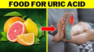 LOWER HIGH URIC Acid With These 10 Healthy FOODS [upl. by Nylra102]