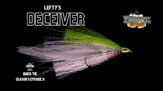 Fly Tying  Leftys Deceiver [upl. by Wsan]