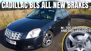 Cadillac BLS 28 V6 Turbo Saab 93 Aero gets new brakes all round to go with new wheels  tyres [upl. by Llenrap]