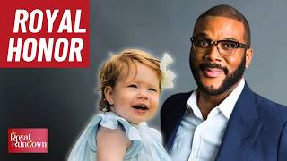 Meghan and Harry Honor Lilibets Godfather Tyler Perry with Special Tribute  Royal family [upl. by Eanat]