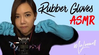 🎧ASMR  Dishwashing Gloves  Rubber Gloves Relaxing Sounds [upl. by Atirihs]