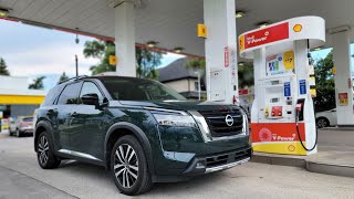 2025 Nissan Pathfinder  Fuel Economy Review  Fill Up Costs [upl. by Keene]