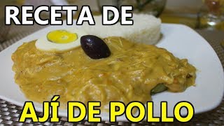 Aprende a preparar un rico Ají de pollo Secretos y tips  RECETAS CHAVELY [upl. by Marston]