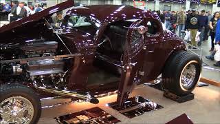 Rick Boleas 1933 Ford 5 Window Coupe At The 2018 Detroit Autorama [upl. by Agarhs]