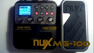 Nux MG100 [upl. by Tnilc]