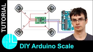 Arduino Scale with HX711 and 50kg Bathroom Scale Load Cells  Step by Step Guide [upl. by Nazus]