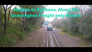 Cab Ride from Skipton to Rylstone A Trip on the Freight only Grassington Branch [upl. by Colver]