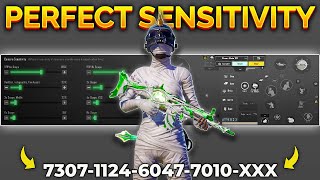 BGMI BEST SENSITIVITY SETTINGS 🔥 BGMI SENSITIVITY CODE TODAY  BGMI ZERO RECOIL SENSITIVITY CODE [upl. by Werdma654]