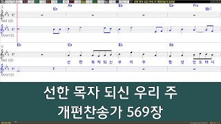 은성 반주기 선한목자되신우리주  개편찬송가569장 [upl. by Elatan]