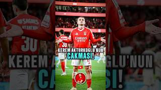 KEREM AKTÜRKOĞLU’NUN ÇAKMASI ÇIKTI 😂 keremaktürkoğlu benfica futbol [upl. by Binny]