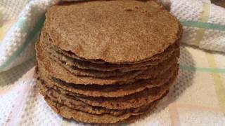 TORTILLAS DE LINAZA BAJAS EN CARBOHIDRATOS SIN GLUTEN  KETO [upl. by Aynam]