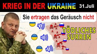 31JULI DROHNENVIDEOS Russen TÖTEN SICH SELBST wenn sie DIESES GERÄUSCH HÖREN  UkraineKrieg [upl. by Easlehc650]