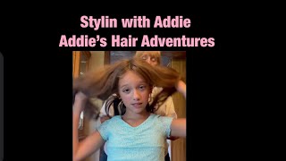 Hairstyling Adventures Addie and Grammy Create Magic [upl. by Nitsuj]