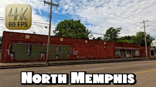 Driving Around Memphis Hood  quotNorth Memphisquot in 4k Video [upl. by Angeli956]