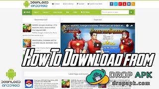 How To Download from Drop APK DownloadAndDroid [upl. by Neelram807]