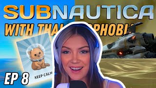 Subnautica with EXTREME Thalassophobia  Episode 8  Going Back to the Aurora [upl. by Denton750]