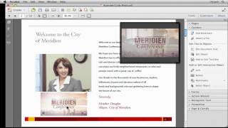 Adding Rich Media to PDF Files  Acrobat X Tips amp Tricks  Adobe Acrobat [upl. by Prudi339]