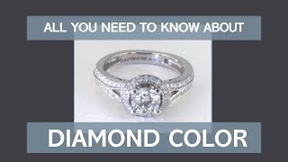 All You Need to Know about Diamond Color [upl. by Lough]