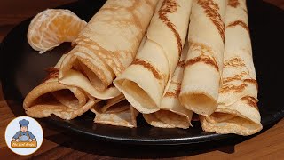 Recette des crêpes à la bière façon grandmère [upl. by Odnam]