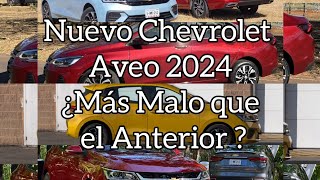 Nuevo Chevrolet Aveo 2024  ¿Mejor o Peor que el anterior [upl. by Hogg]