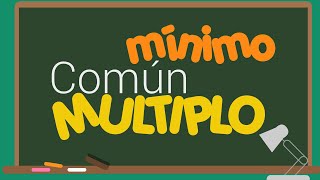 Mínimo Común MúltiploSUPER FACILPRIMARIA [upl. by Quinton]