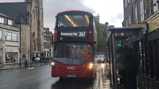 Extremely Rare Electroliner Appearance On London Bus Route 267 [upl. by Thurstan]