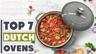 The 7 Best Dutch Ovens You Need in Your Kitchen [upl. by Hughie]